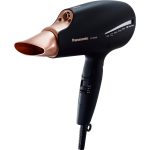 Panasonic EH-NA98 ušič vlasov s technológiou Double Mineral (Nanoe, 1800W, starostlivosť o vlasy, pokožku hlavy a tvár, 3 rýchlosti), čierna a zlatá