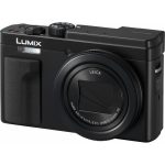 Panasonic DC-TZ95 Lumix kompaktný digitálny fotoaparát (MOS 20.3MP, optický zoom 30x, selfie 4K, 4K video, Post Focus, LVF hľadáčik), čierny