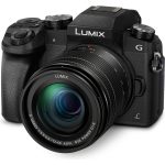 Panasonic DMC-G7M Lumix - bezzrkadlovka digitálny fotoaparát + H-FS12060E 12-60mm, F3.5-5.6 (Live MOS 16MP, 4K, Post Focus, DFD AF, OLED LVF), čierna