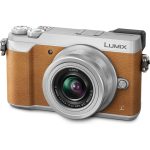 Panasonic DMC-GX80K Lumix bezzrkadlovka camera digital bezzrkadlovka + objektív H-FS12032 12-32mm F3.5-5.6 (Digital Live MOS 16MP, duálny I.S.), hnedá