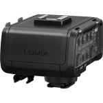 Panasonic DMW-XLR1 adaptér mikrofónu XLR pre kameru LUMIX GH5 (vysoko kvalitná zvuková kompatibilita, fyzické spínače a gombíky)