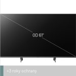 Panasonic EGTV613 predĺžená záruka výrobcu na televízory nad 60" + 3 roky (diagnostika a bezplatná oprava chyby v autorizovanom servise)