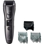 Panasonic ER-GB80 zastrihávač brady, vlasov a tela (39 úprav dĺžky, presný zastrihávač, výdrž batérie 50min, japonská technológia Blade Tech), sivá