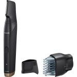 Panasonic ER-GD61 face hair clipper (nastavenie dĺžky 20 v rozsahu 0,5-10 mm, hrebeňový nástavec, umývateľný pod vodou, nabíjanie 1h), čierny