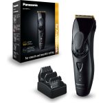 Panasonic ER-HGP74 profesionálny zastrihávač vlasov (čepele X-cone 2.0, povrchová úprava DLC 2.0, lineárny motor, japonská technológia čepelí), čierna