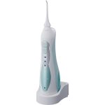 Panasonic EW1311G845 prenosná 3-režimová ústna sprcha (4 trysky s farebnými krúžkami, bezkontaktná nabíjačka, vodotesná), bielo-zelená