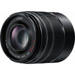 Panasonic H-FS45150 LUMIX G VARIO teleobjektív so zoomom (OHNISKOVÁ VZDIALENOSŤ 45-150MM/90-300MM, BUDÚCI F4.0-F5.6, filter 52mm, micro 4/3), čierny