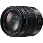 Panasonic H-FSA14140 LUMIX G VARIO teleobjektív mikro štyri tretiny (ohnisková vzdialenosť 14-140/28-280mm, f3.5-F5.6, filter 58mm), čierny