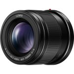Panasonic H-HS043 LUMIX G štandard s pevným objektívom (42,5 mm/85 mm (ekvivalent 35 mm filmu), F1,7, filter 37 mm/1,5", micro 4/3), čierny