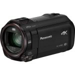Panasonic HC-VX980 kamera 4K Ultra HD s bezdrôtovou multikamerou (pokročilý objektív Leica, 8M senzor a procesor, HDR film), čierna