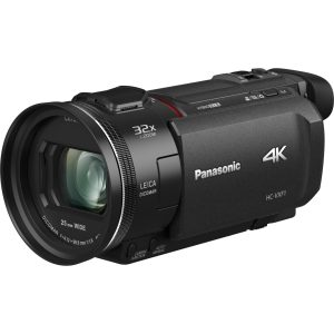 Panasonic HC-VXF1 kamera 4K Ultra HD (veľký snímač MOS, objektív LEICA Dicomar, širokouhlý 25 mm, 24x optický zoom, hľadáčik EVF, HYBRID I.O.S.+), čierna