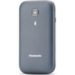 Panasonic KX-TU400 otočný telefón pre seniorov (jednoduchá obsluha, prioritné hovory handsfree, dlhá výdrž batérie), sivý
