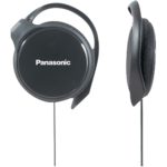 Panasonic RP-HS46 ultra ploché slúchadlá do uší (30 mm meniče, ergonomický dizajn chrámu, 20 Hz - 20 kHz), čierne