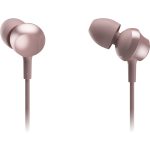 Panasonic RP-TCM360 každodenné slúchadlá do uší (6 Hz-24 kHz, 9 mm menič, neodymový magnet, dlhé ucho, 3 veľkosti), ružové