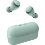 Panasonic RZ-S300 True Wireless Bluetooth slúchadlá do uší (6 mikrofónov MEMS, 30 h prehrávanie s nabíjacím puzdrom, IPX4, dosah 10 m), zelená