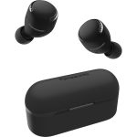 Panasonic RZ-S500 skutočné bezdrôtové slúchadlá do uší s redukciou šumu (Bluetooth, mikrofón MEMS, prehrávanie 19,5 h s nabíjacím puzdrom), čierne