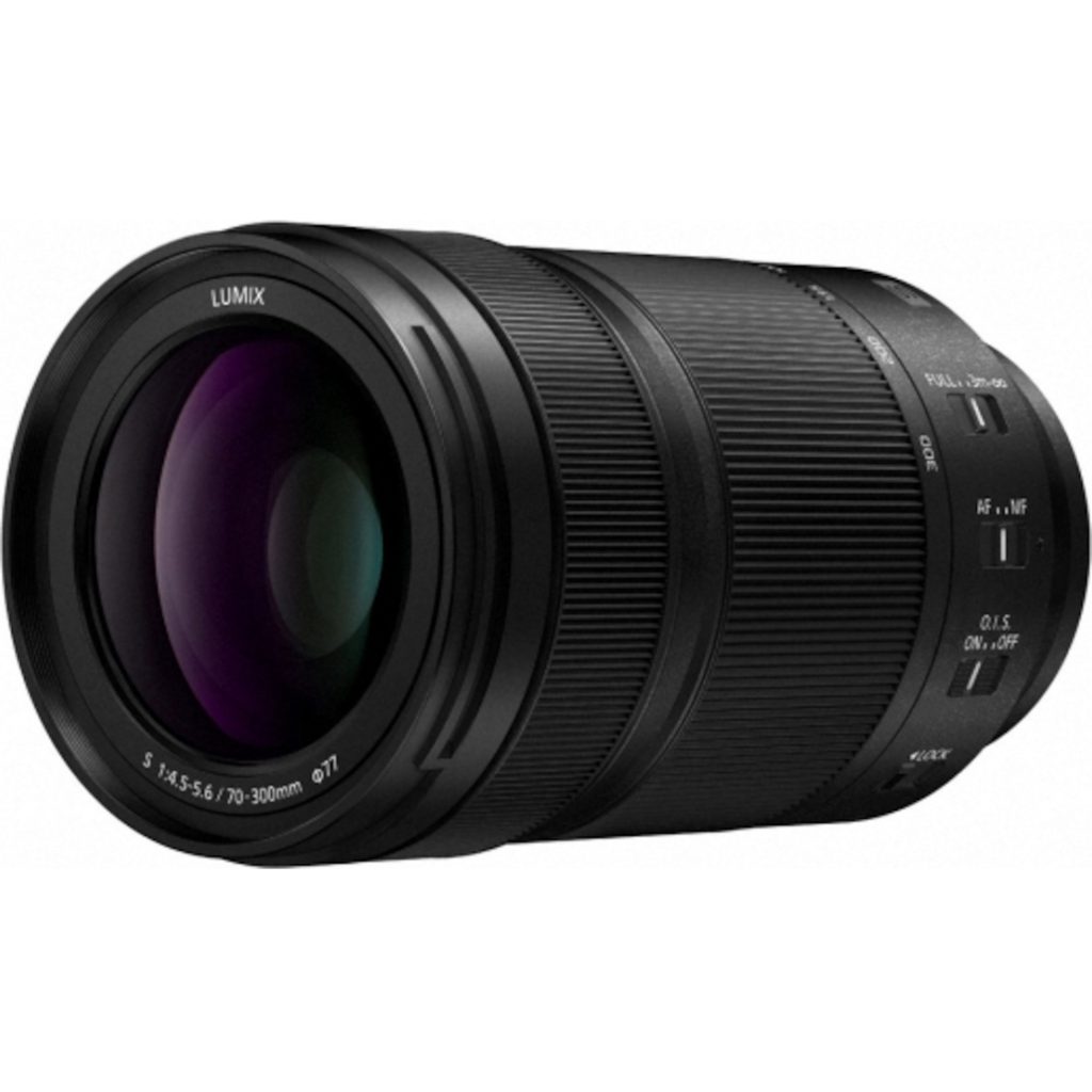 Cashback až do 400 EUR 34 Panasonic S-R70300 teleobjektív s možnosťou makrofotografie (70-300mm, F4.5-5.6 MACRO O.I.S., full frame FF, zoom 70-300mm, L-Mount), čierny