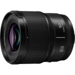 Panasonic S-S50 objektív (50 mm, F1,8, full-frame FF, držiak L-mount, odolný voči prachu, mrazu a striekajúcej vode), čierny