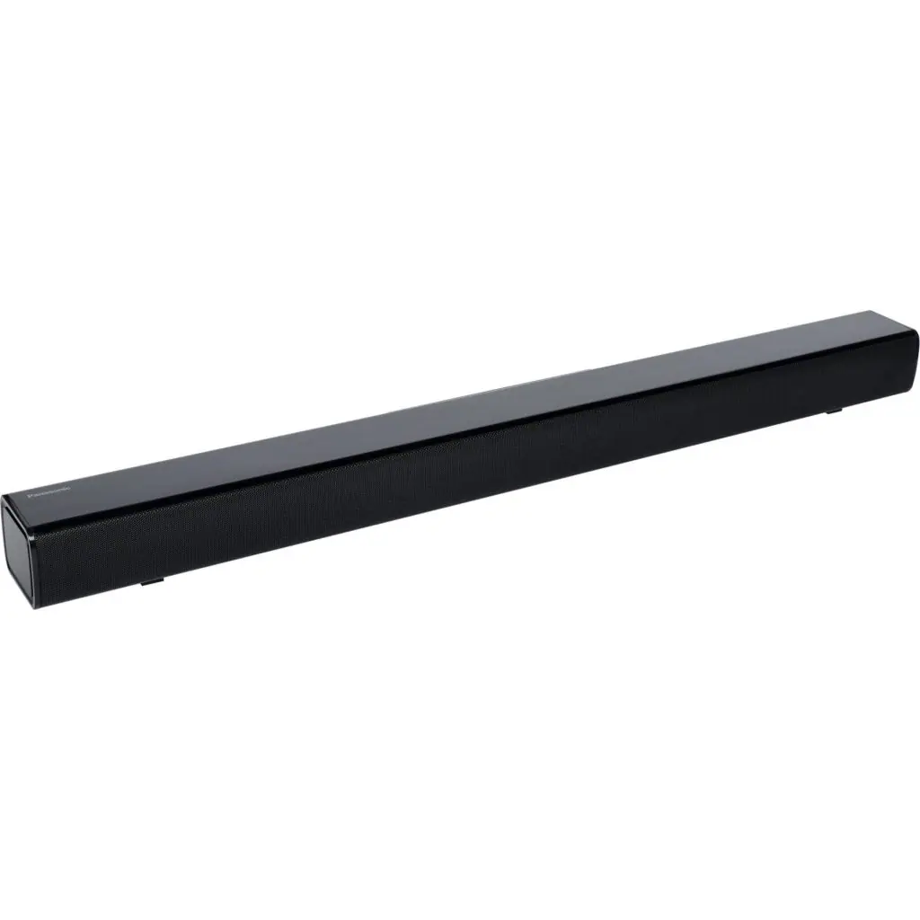 Jaký soundbar vybrat k televizoru? 21 Panasonic SC-HTB100 stereofónny zvukový systém domáceho kina (45W, HDMI, Bluetooth, optický vstup, basový reflexný otvor, držiak na stenu), čierna