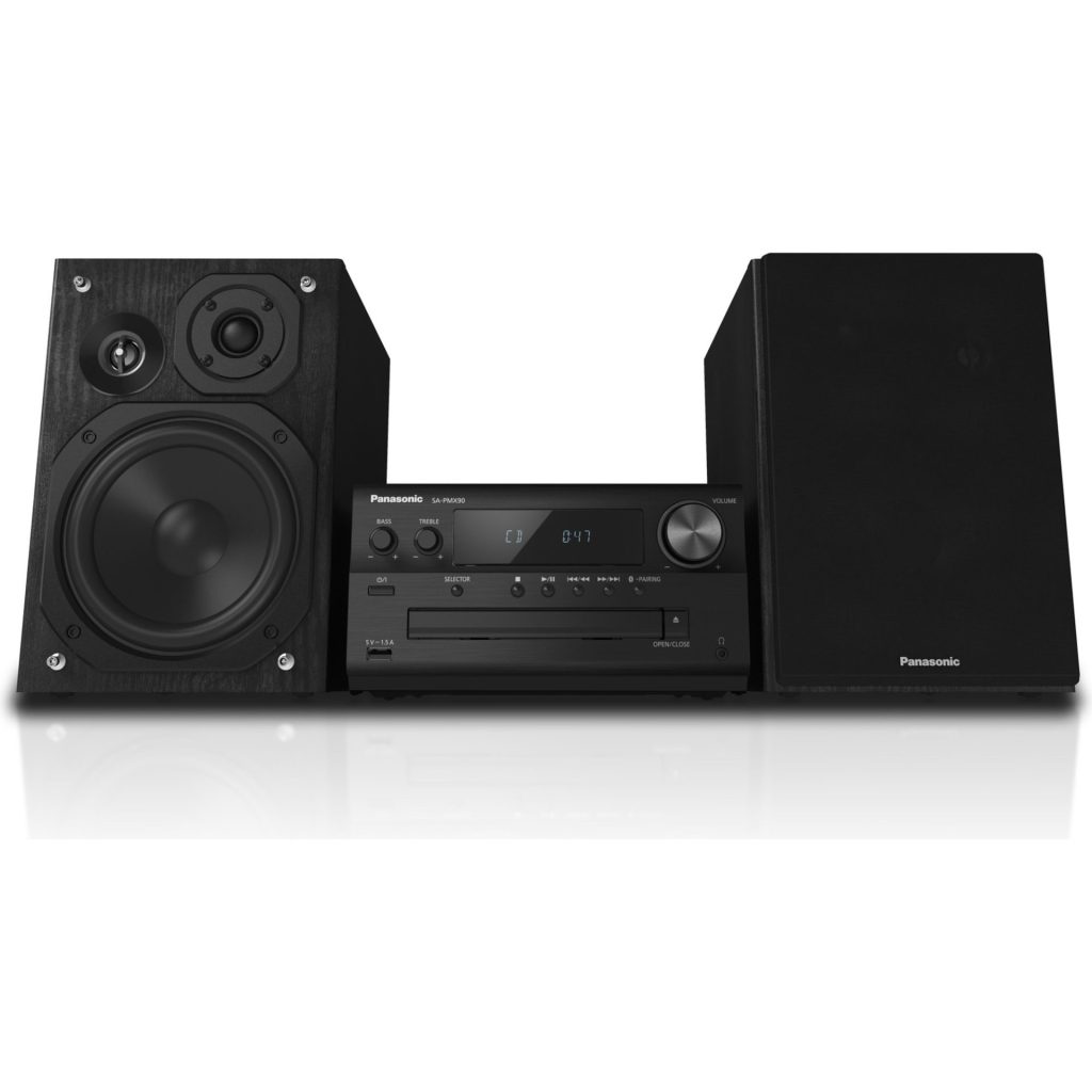 Mikrosystém s CD prehrávačom a Bluetooth: vyberáme najlepšiu stereo zostavu na počúvanie hudby. 4 Panasonic SC-PMX92 systém stereofónnych CD diskov (120W, DAB+, 3-cestný systém reproduktorov, AUX-IN, remastering Bluetooth), čierna