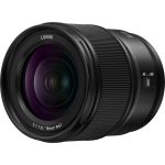 Panasonic S-S18 širokouhlý objektív (18 mm, F1.8, full frame FF, držiak L-mount, odolnosť proti prachu, mrazu a striekajúcej vode), čierny