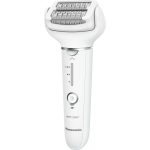 Panasonic ES-EY31 epilátor, 2 nástavce (dvojité disky so 60 pinzetami, flexibilná široká hlava, wet & dry, linka bikin), biela