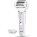 Panasonic ES-EY30 epilátor, 2 nástavce (dvojité disky so 60 pinzetami, flexibilná široká hlava, wet & dry, linka bikin), fialová