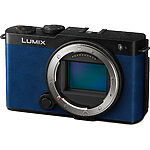 Panasonic DC-S9 Lumix kompaktný Full-Frame bezzrkadlovka (24,2 MP, flexibilné rámovanie, LUMIX Lab, fázový hybridný AF), modrá
