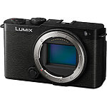 Panasonic DC-S9 Lumix kompaktný Full-Frame bezzrkadlovka (24,2 MP, flexibilné rámovanie, LUMIX Lab, fázový hybridný AF), čierna