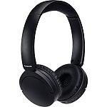 Panasonic RB-HF630B bezdrôtové Bluetooth slúchadlá na uší – 72h prehrávania (rýchle nabíjanie, výkonné basy XBS, hlasové ovládanie), čierne