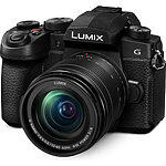 Panasonic DC-G97H Lumix kompaktný hybridný fotoaparát + objektív H-FS12060 12–60mm, F3.5–5.6 (CMOS 20,3MP, video 4K 30p, V-Log L, Dual I.S., B.I.S.)