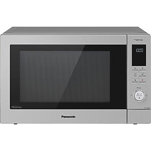 Panasonic NN-CD88QS invertorová mikrovlnná rúra s grilom (34 l, 1000 W, 27 automatických programov, detská poistka), strieborná