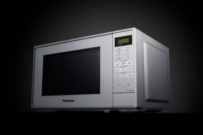 Panasonic NN-ST23RMEVG Panasonic NN-ST23RM kompaktná mikrovlnná rúra (800W, 5 úrovní výkonu, otočný tanier s priemerom 255 mm, ovládanie otočným voličom), strieborná 6 Panasonic NN-ST23RMEVG NN ST23RMEVG gallery1