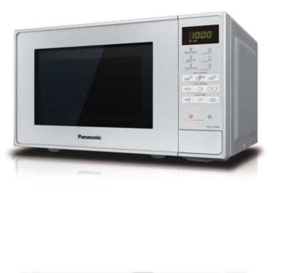 Panasonic NN-ST23RMEVG Panasonic NN-ST23RM kompaktná mikrovlnná rúra (800W, 5 úrovní výkonu, otočný tanier s priemerom 255 mm, ovládanie otočným voličom), strieborná 9 Panasonic NN-ST23RMEVG NN ST23RMEVG gallery2