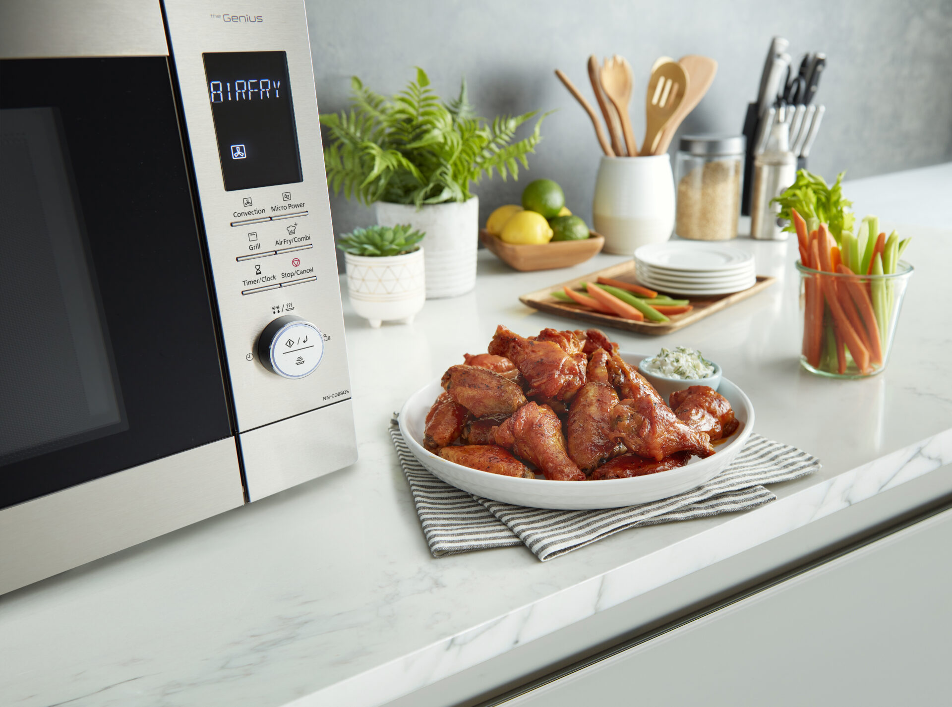 Panasonic NN-CD88QSEPG Panasonic MWO NN CD88 lifestyle image 2024 wings unlimited rights