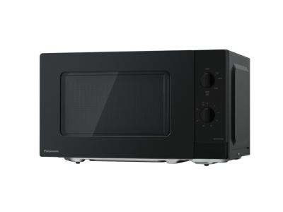 Panasonic NN-SM22QBEPG Panasonic NN-SM22QB kompaktná mikrovlnná rúra (800W, 5 úrovní výkonu, otočný tanier s priemerom 255 mm, ovládanie otočným voličom), čierna 14 Panasonic NN-SM22QBEPG Panasonic MWO NN SM22QB PRODUCT PICTURE EPG slant