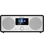 Panasonic RF-D40 digitálne rádio DAB+ a FM (Wi-Fi, 6 W, Bluetooth, USB, ovládanie pomocou diaľkového ovládača), čierne