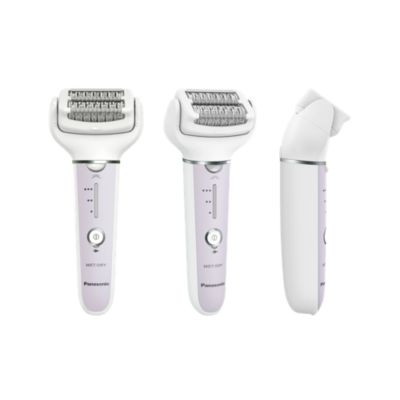 Panasonic ES-EY30AV503 Panasonic ES-EY30A epilátor, 3 nástavce (dvojité disky, flexibilná široká hlava, holiaca hlava, výsuvný trimer, linka bikín), fialová 19 Panasonic ES-EY30AV503 2 beauty 2022 OV seemore ES EY30 03 220930