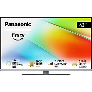 Panasonic TV-43W93B LED 4K HDR TV s inovatívnym systémom Premium Fire TV 43" (DVB-T2/HEVC, 144Hz HDR Bright Panel Pro, HCX Pro AI MKII, Dolby Atmos)