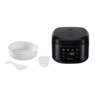 Panasonic SR-DA152KXE Panasonic SR-DA152K ryžovar s možnosťou varenia na pare 1,5l (4 programy, automatická regulácia teploty, udržiavanie teploty, fuzzy logika), čierny 27 Panasonic SR-DA152KXE 3