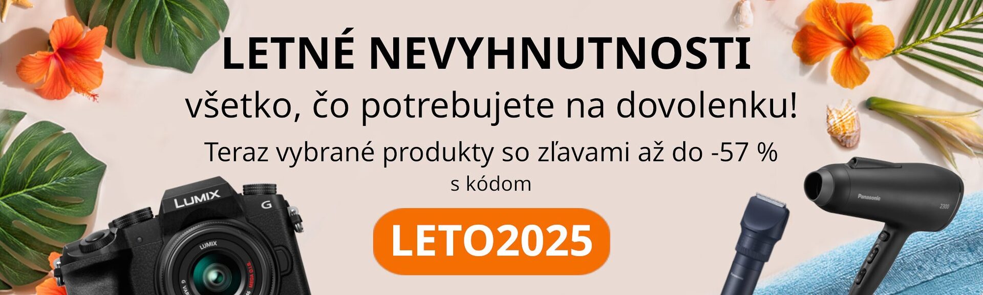 Letné nevyhnutnosti – všetko, čo potrebuješ na dovolenku! 1 SK LP summer essentials 1