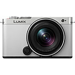 Panasonic DC-S9N Lumix kompaktný Full-Frame bezzrkadlovka DC-S9 + objektív S-R1840 (24,2 MP, flexibilné rámovanie, LUMIX Lab), biela a strieborná