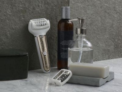 Panasonic ES-EL3A-N503 Panasonic ES-EL3A epilátor s 2 nástavcami pre starostlivosť o celé telo (širšia, pohyblivá hlava, 60pinzet, 3rýchlosti, mokré a suché), biela a zlatá 25 Panasonic ES-EL3A-N503 EL3A gallery 07